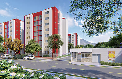 Proyectos de vivienda en zona campestre con amplias áreas verdes